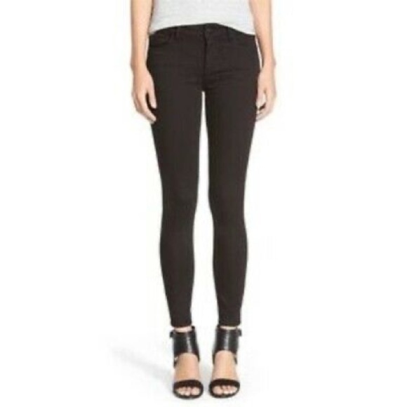 DL1961 Margaux Instasculpt Ankle Skinny Jeans in Shamrock Olive Green Size 26 - Picture 1 of 10